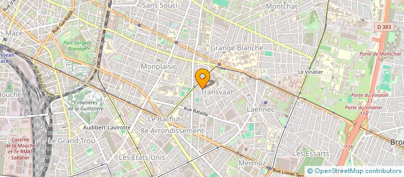 localisation de l'entreprise MONSIEUR FABIEN PERSON  LYON