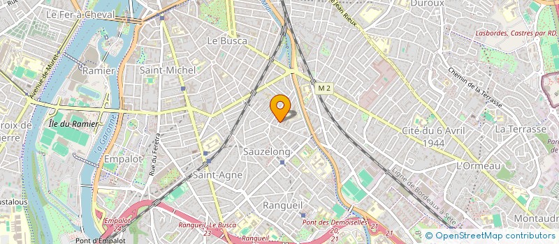 localisation de l'entreprise MONSIEUR FABIEN PETIT à TOULOUSE