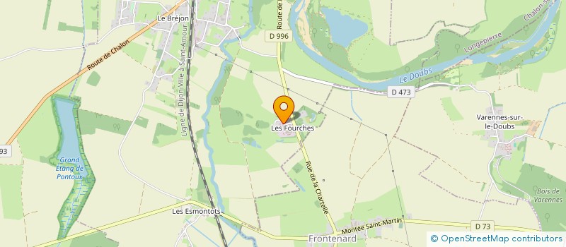 localisation de l'entreprise MONSIEUR FABIEN PETIT  NAVILLY