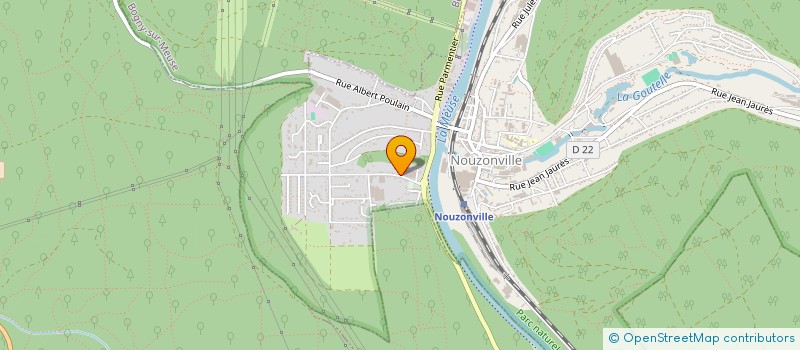 localisation de l'entreprise MONSIEUR FABIEN PETITMANGIN  NOUZONVILLE