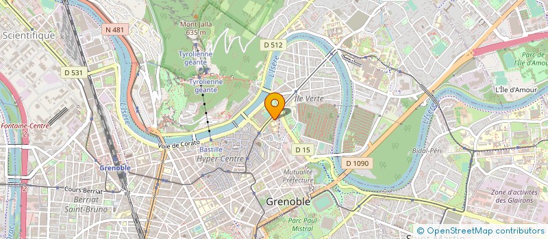 localisation de l'entreprise MONSIEUR FABIEN PETRIER à GRENOBLE