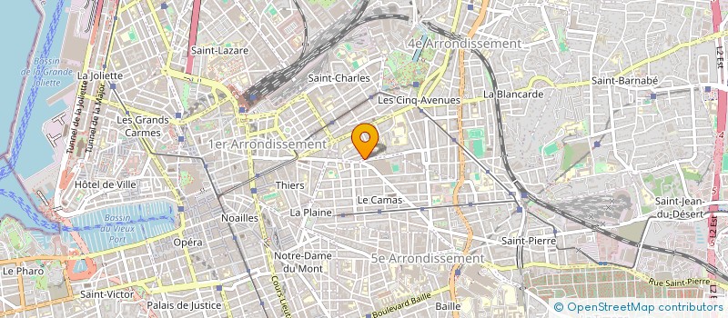 localisation de l'entreprise MONSIEUR FABIEN PHILIPPE à MARSEILLE