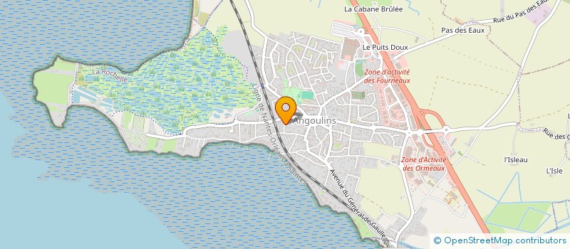 localisation de l'entreprise MONSIEUR FABIEN PIANAZZA  ANGOULINS