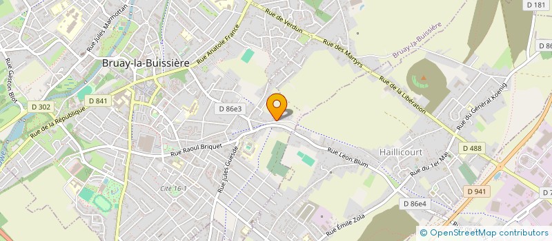 localisation de l'entreprise MONSIEUR FABIEN PIASECKI à BRUAY-LA-BUISSIERE