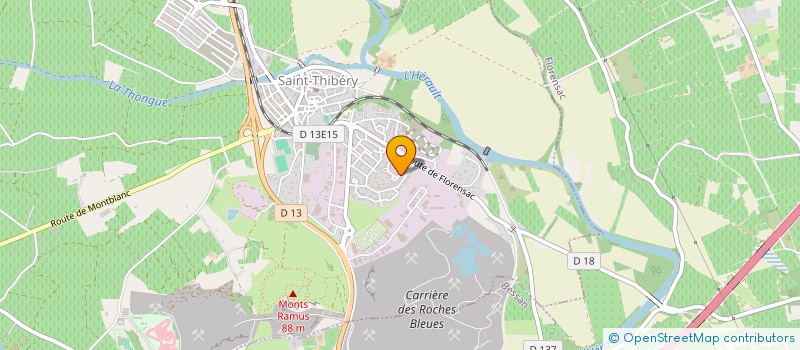 localisation de l'entreprise MONSIEUR FABIEN PICAMILH à SAINT-THIBERY