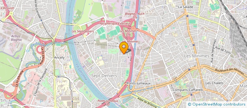 localisation de l'entreprise MONSIEUR FABIEN PIERRAT à TOULOUSE