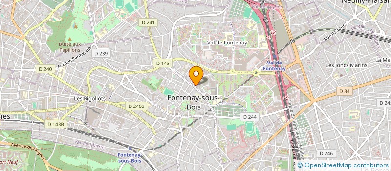 localisation de l'entreprise MONSIEUR FABIEN PIERRE à FONTENAY-SOUS-BOIS
