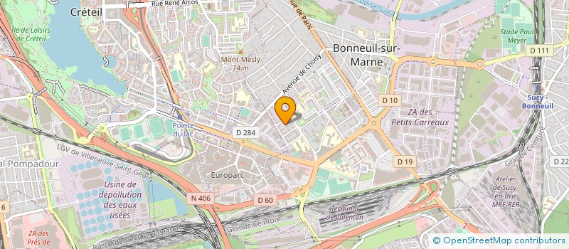 localisation de l'entreprise MONSIEUR FABIEN PILLET  BONNEUIL-SUR-MARNE