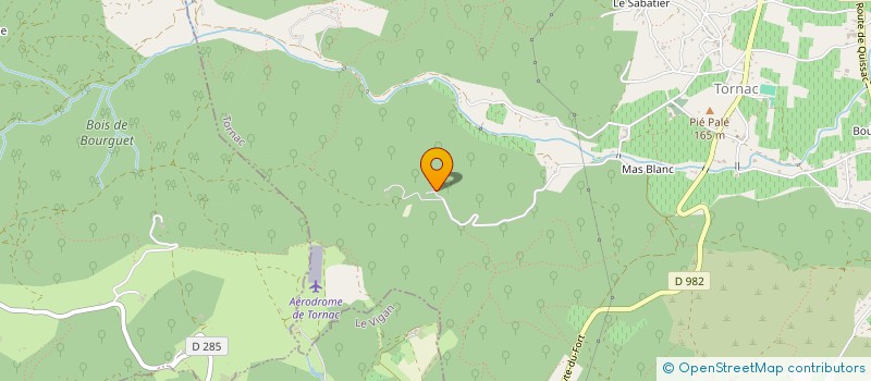 localisation de l'entreprise MONSIEUR FABIEN PINTO  TORNAC