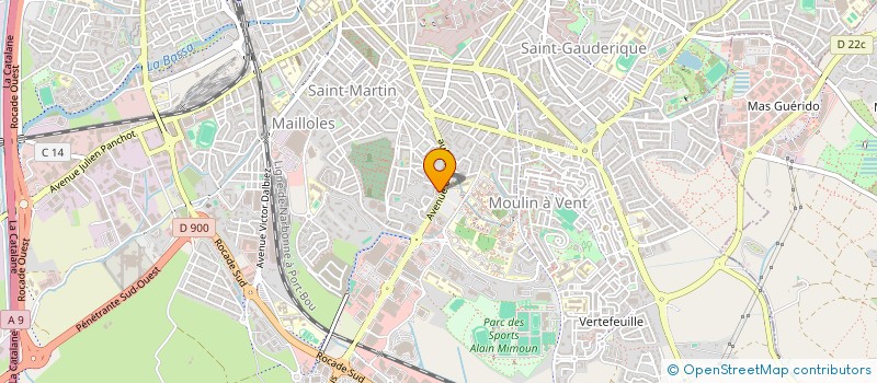 localisation de l'entreprise MONSIEUR FABIEN PITHON à PERPIGNAN