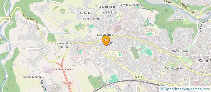 localisation de l'entreprise MONSIEUR FABIEN POERWASISTHO à SAINT-BRIEUC