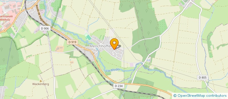 localisation de l'entreprise MONSIEUR FABIEN POGGIATO  OFFWILLER