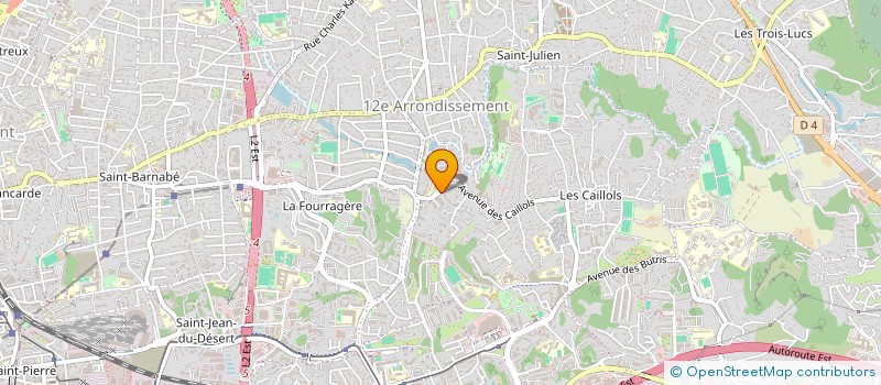 localisation de l'entreprise MONSIEUR FABIEN POISSON à MARSEILLE