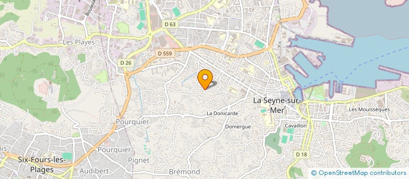 localisation de l'entreprise MONSIEUR FABIEN PONTI à LA SEYNE-SUR-MER
