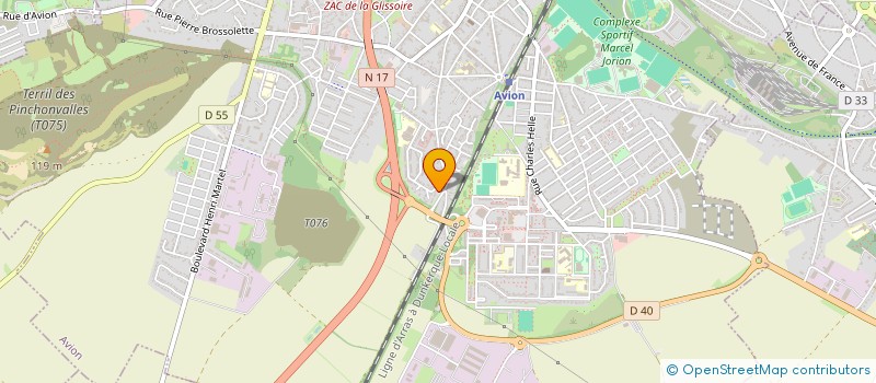 localisation de l'entreprise MONSIEUR FABIEN POZLEWICZ  AVION