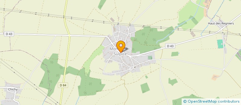 localisation de l'entreprise MONSIEUR FABIEN PROUT  HERY