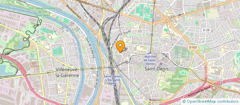 localisation de l'entreprise MONSIEUR FABIEN PRUVOT  SAINT-DENIS