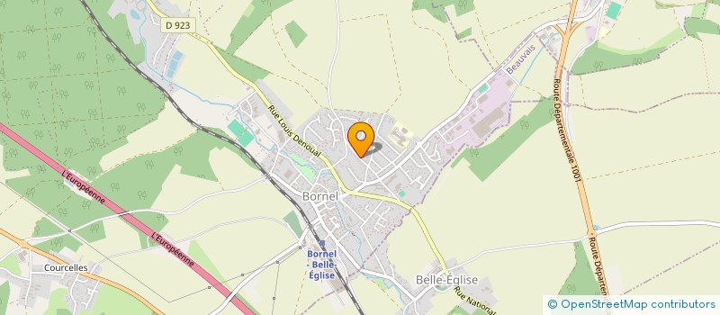 localisation de l'entreprise MONSIEUR FABIEN QUINION  BORNEL