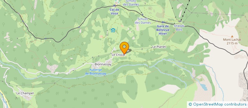 localisation de l'entreprise MONSIEUR FABIEN RACT  SAINT-GERVAIS-LES-BAINS