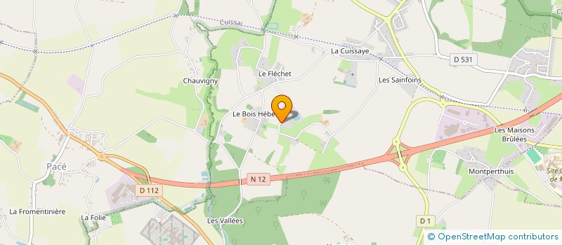 localisation de l'entreprise MONSIEUR FABIEN RAGUIN à LONRAI