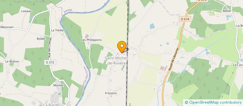 localisation de l'entreprise MONSIEUR FABIEN RAMBEAU  LA ROCHE-CHALAIS