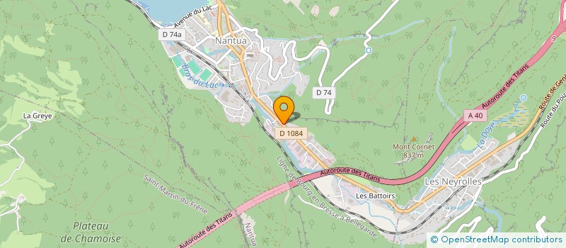 localisation de l'entreprise MONSIEUR FABIEN RAMBERT à NANTUA