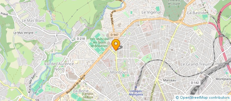 localisation de l'entreprise MONSIEUR FABIEN RANDRETSA à LIMOGES