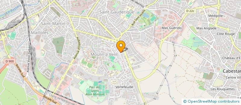 localisation de l'entreprise MONSIEUR FABIEN RASSEMUSSE  PERPIGNAN