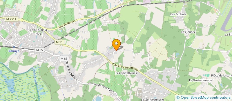 localisation de l'entreprise MONSIEUR FABIEN RASSEMUSSE-LELANDAIS  SAINT-AIGNAN-GRANDLIEU