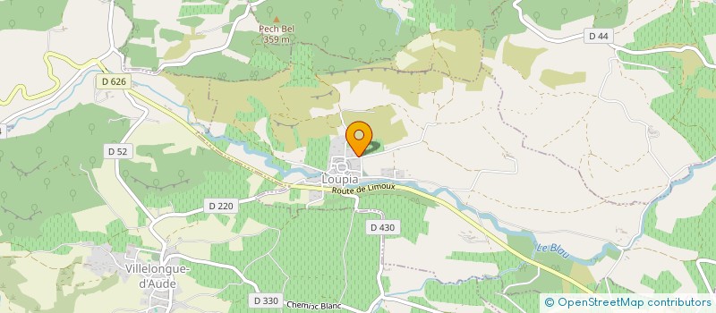 localisation de l'entreprise MONSIEUR FABIEN REHAL  LOUPIA