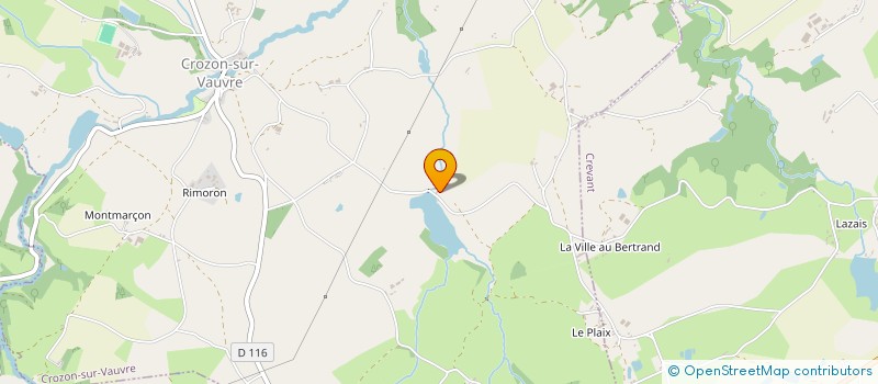 localisation de l'entreprise MONSIEUR FABIEN RENAUD à CROZON-SUR-VAUVRE