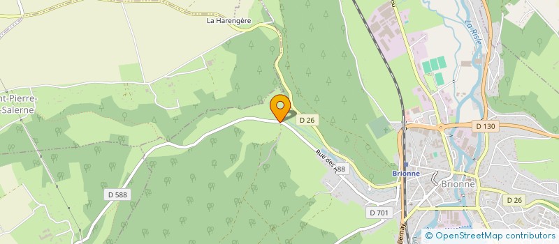 localisation de l'entreprise MONSIEUR FABIEN RENAULT  BRIONNE