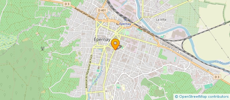 localisation de l'entreprise MONSIEUR FABIEN RENAUT à EPERNAY
