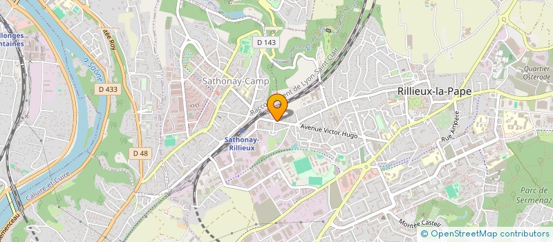 localisation de l'entreprise MONSIEUR FABIEN REYNAUD à RILLIEUX-LA-PAPE