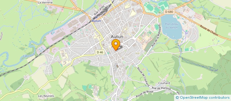 localisation de l'entreprise MONSIEUR FABIEN REYNES à AUTUN