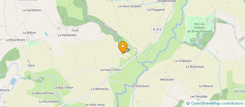 localisation de l'entreprise MONSIEUR FABIEN RIAUX à BAZOUGES-LA-PEROUSE