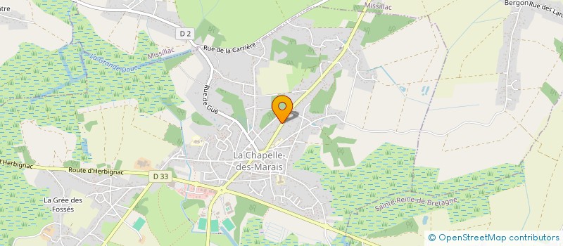 localisation de l'entreprise MONSIEUR FABIEN RICHEUX à LA CHAPELLE-DES-MARAIS