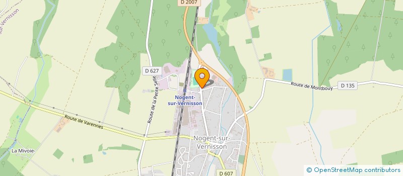 localisation de l'entreprise MONSIEUR FABIEN RIGLET  NOGENT-SUR-VERNISSON