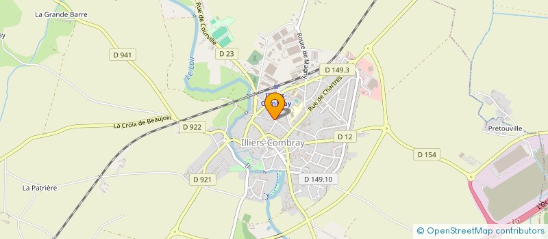 localisation de l'entreprise MONSIEUR FABIEN RIMBAUD à ILLIERS-COMBRAY