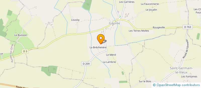 localisation de l'entreprise MONSIEUR FABIEN RIVES à GAPREE