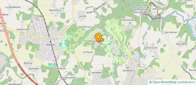 localisation de l'entreprise MONSIEUR FABIEN RIVIERE à GESTEL