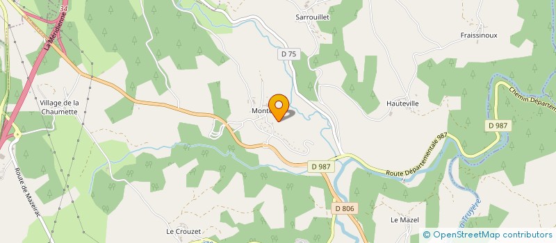 localisation de l'entreprise MONSIEUR FABIEN ROCLES  RIMEIZE