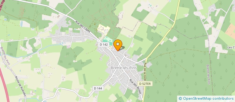 localisation de l'entreprise MONSIEUR FABIEN RODET  BRETTE-LES-PINS