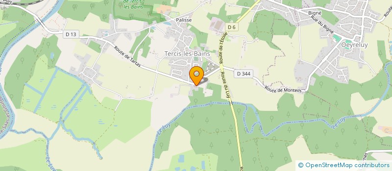 localisation de l'entreprise MONSIEUR FABIEN RODRIGUES  TERCIS-LES-BAINS