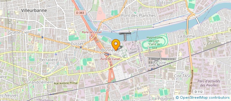 localisation de l'entreprise MONSIEUR FABIEN RODRIGUEZ  VILLEURBANNE