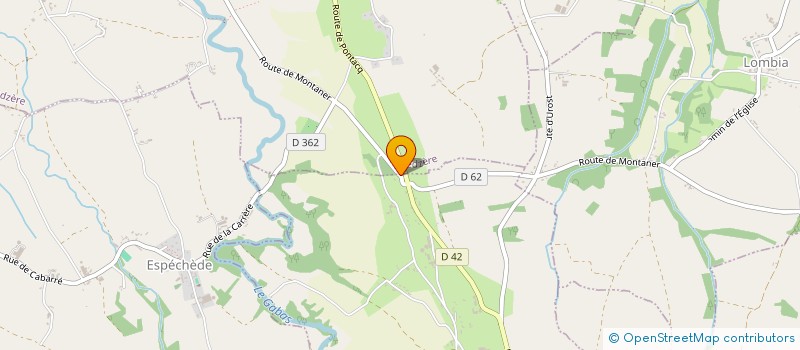 localisation de l'entreprise MONSIEUR FABIEN ROMAND  SOUMOULOU