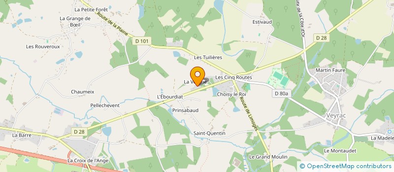 localisation de l'entreprise MONSIEUR FABIEN ROMANET  VEYRAC