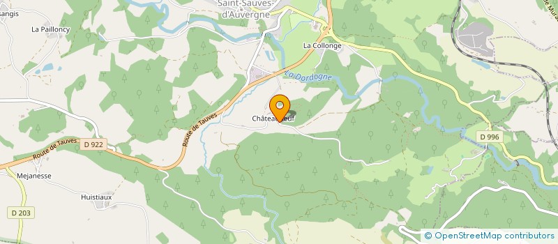 localisation de l'entreprise MONSIEUR FABIEN ROSER  SAINT-SAUVES-D'AUVERGNE