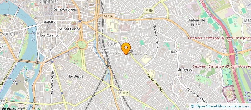 localisation de l'entreprise MONSIEUR FABIEN ROTHEY à TOULOUSE