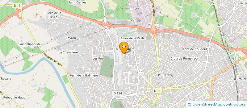 localisation de l'entreprise MONSIEUR FABIEN ROTONDO à BEZIERS